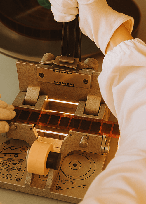 Mediarun immagine lavoro su pellicola